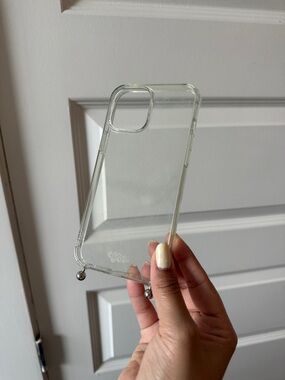 OSSA iPhone 13 Pro Max Clear Phone Case with ball stud connection